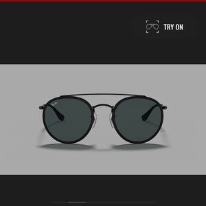 Ray- Ban Round Double Bridge Sunglasses